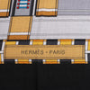 Hermès Carré Geant "Voltes et Pirouettes" Cashemere & Silk Scarf in Black Secondhand