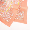 Hermès Carré 90 "Joyaux de LETE" Silk handkerchief in Pink Secondhand