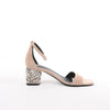 Secondhand HERMES Glam Chaîne d'Ancre Suede Sandals in Beige, Size 37 EU