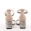 Secondhand HERMES Glam Chaîne d'Ancre Suede Sandals in Beige, Size 37 EU