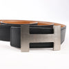 Hermès H Belt T:2015 Belt 90 Leather in Black Secondhand