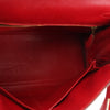 HERMÈS Kelly 28 Le Tournay Box Leather 2Way Handbag in Rouge ○U:1991 Secondhand