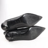 Hermes Leather Ankle Boots in Black, Size 38.5 EU Secondhand