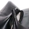 Hermes Leather Ankle Boots in Black, Size 38.5 EU Secondhand