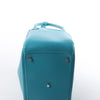 Hermes Lindy 30 Veau Swift 2Way Handbag in Turquoise □K: 2007 Secondhand