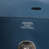 Hermes Lindy 34 Veau Swift Blue de galice Silver Metal Fittings 2Way Handbag □R: 2014 Secondhand