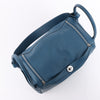 Hermes Lindy 34 Veau Swift Blue de galice Silver Metal Fittings 2Way Handbag □R: 2014 Secondhand