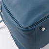 Hermes Lindy 34 Veau Swift Blue de galice Silver Metal Fittings 2Way Handbag □R: 2014 Secondhand