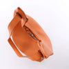 HERMES Massai PM Taurillon Clemence Leather Shoulder Bag in Orange □J: 2006 Secondhand