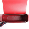 HERMES Octagon Veau Epsom Crossbody Bag in Rouge Grenat X: 2016 Secondhand