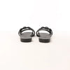 HERMES Rivage Rubber Sandals in Black, Size 36 EU Secondhand