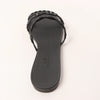 HERMES Rivage Rubber Sandals in Black, Size 36 EU Secondhand