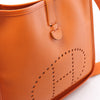 Secondhand Hermes Evelyn 1 29 PM Epsom Leather Shoulder Bag in Orange □N:2010