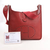 Hermes Evelyn 2 33 GM Taurillon Clemence in Rouge □H: 2004 Secondhand