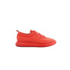 Hermès Teams Leather x Mesh Fabric Sneakers in Red, Size 42 EU Secondhand