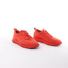 Hermès Teams Leather x Mesh Fabric Sneakers in Red, Size 42 EU Secondhand