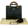 Secondhand Gucci Medium Leather Bamboo Diana Satchel
