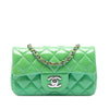 Chanel Extra Mini Rectangular Classic Patent Single Flap Secondhand