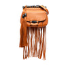 Gucci Small Leather Bamboo Nouveau Fringe Crossbody Secondhand