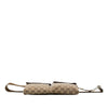 Secondhand Gucci GG Canvas Double Pocket Belt Bag
