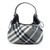 Burberry Beat Check Nylon Brooklyn Hobo Secondhand