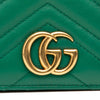 Gucci Mini GG Marmont Matelasse Leather Wallet On Chain Secondhand