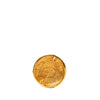 Chanel CC Gold Plated Round Brooch Secondhand