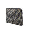 Dior Oblique Canvas Clutch Bag Secondhand
