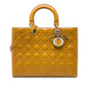 Secondhand Dior Large Patent Cannage Lady Dior
