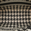 Dior Medium Canvas Houndstooth Embroidered Book Tote Secondhand