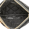 Secondhand Chanel CC Quilted Velvet Camellia Pouch