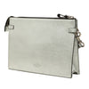 Valentino Metallic Leather VLTN Clutch Secondhand