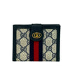 Secondhand Gucci GG Supreme Web Ophidia Bifold Wallet