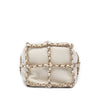 Chanel Mini Lambskin CC Chain Frame Drawstring Bucket Bag Secondhand