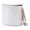 Chanel CC Quilted Lambskin Elegant Chain Vanity Case Secondhand