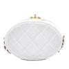 Chanel CC Quilted Lambskin Elegant Chain Vanity Case Secondhand