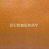 Burberry Small Derby Calfskin and House Check Canvas Canterbury Tote Secondhand