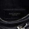 Saint Laurent Grain De Poudre Chevron Monogram Bill Pouch Secondhand