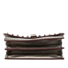 Fendi Mini Scalloped Metallic Studded Leather Kan I Crossbody Secondhand