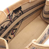 Dior Medium Jute Embroidered Book Tote Secondhand