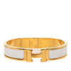 Hermès Narrow Enamel Clic H Bracelet PM Secondhand