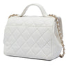 Chanel Small Quilted Caviar Business Affinity Top Handle Flap Secondhand