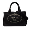 Prada Small Canvas Canapa Logo Tote Secondhand