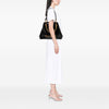 Balmain Embossed Crackled Calfskin 1945 Soft Tote Secondhand