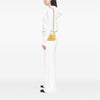 Saint Laurent Small Metallic Grain De Poudre Monogram Vicky Chain Bag Secondhand