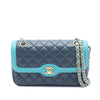 Chanel Medium Quilted Lambskin Two-Tone Day Flap Secondhand