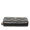 Chanel CC Quilted Caviar Zip Coin Purse Secondhand