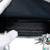 Dior Mini Metallic Lambskin Floral Printed Lady Dior Secondhand