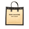 Saint Laurent Raffia Rive Gauche North South Tote Secondhand