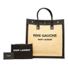 Saint Laurent Raffia Rive Gauche North South Tote Secondhand